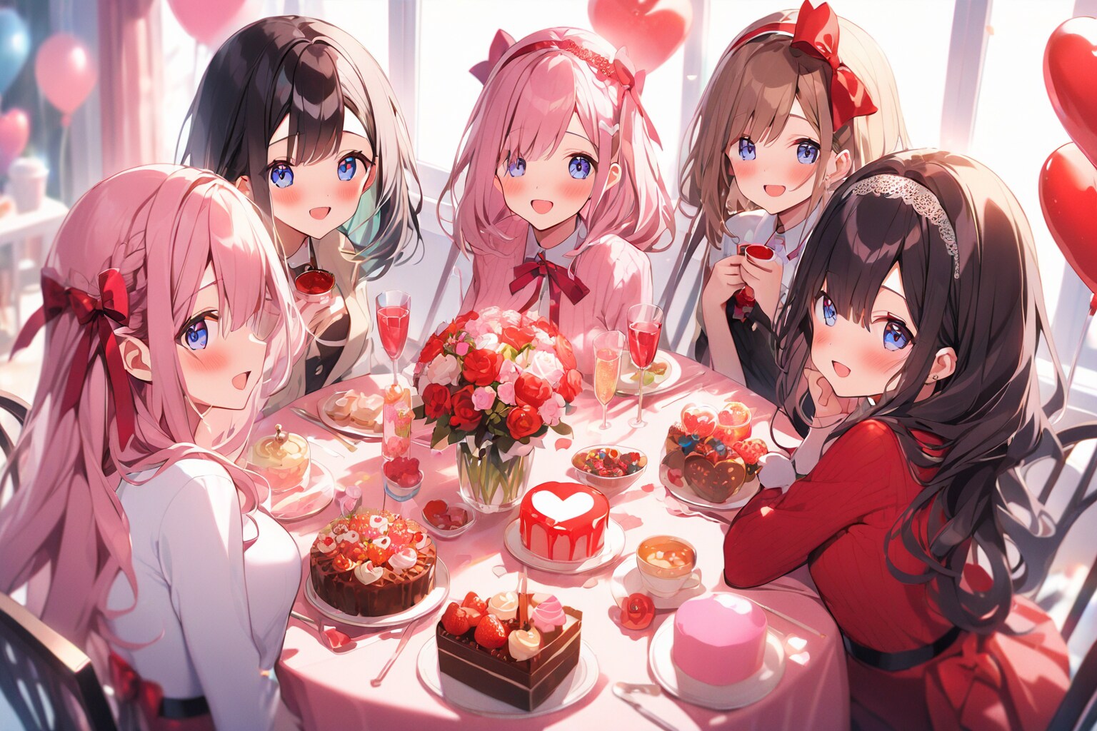 バレンタインデーですね。 | の人気AIイラスト・グラビア