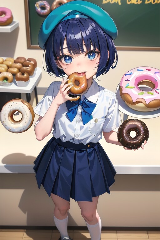 アニキ、ドーナツおいしいね🎵