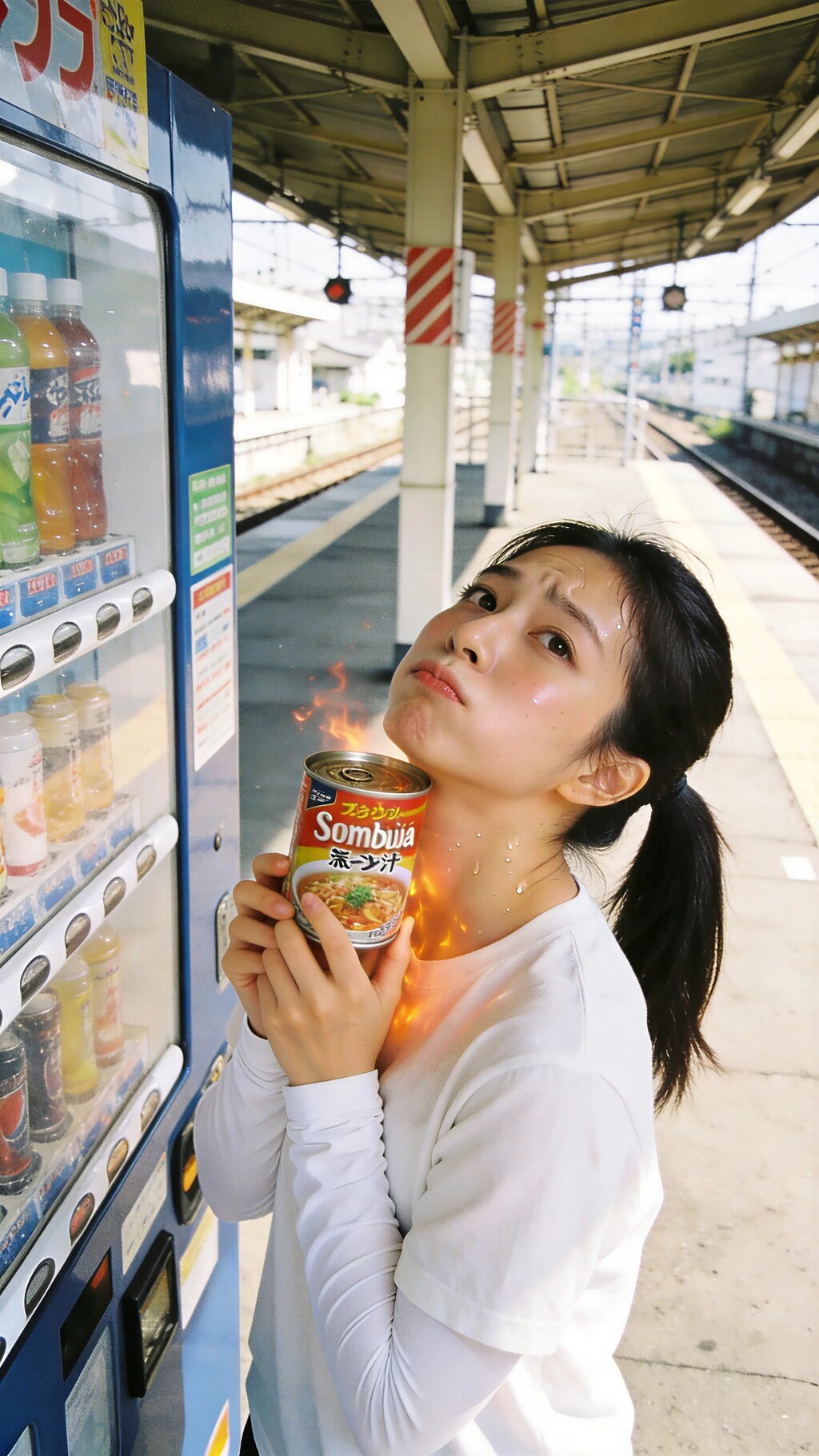 One Can Before Departure