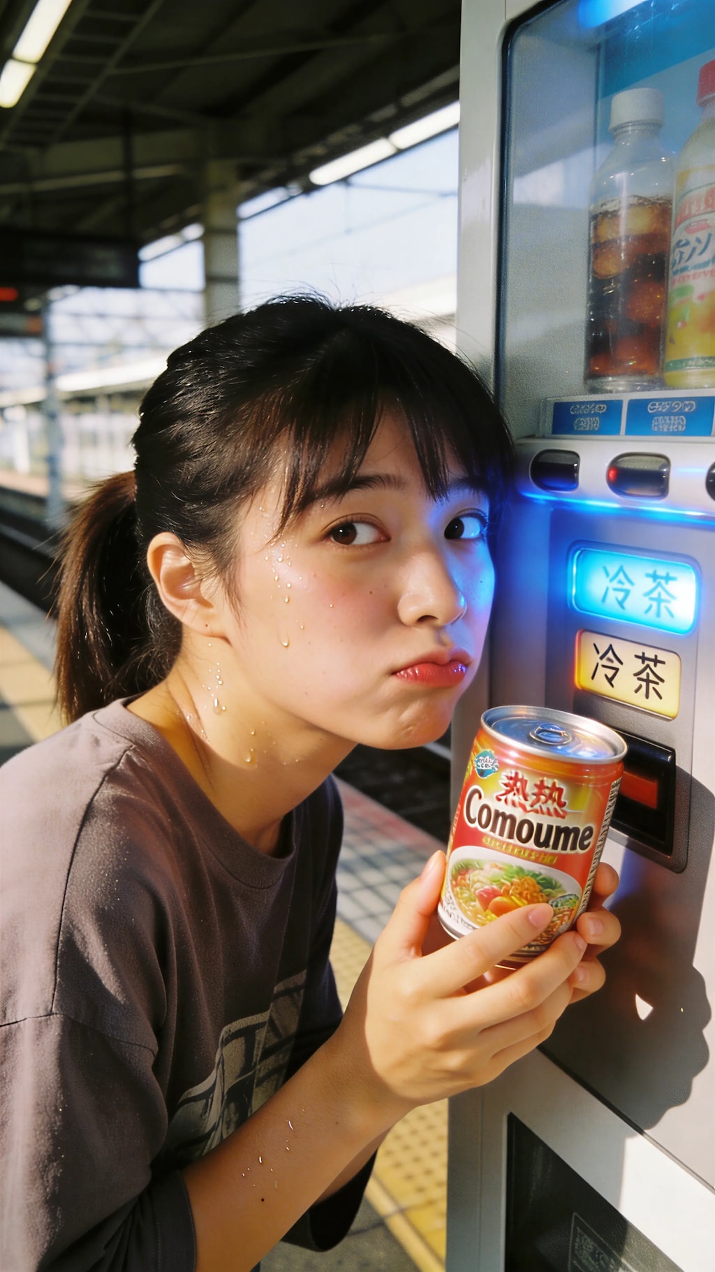 One Can Before Departure