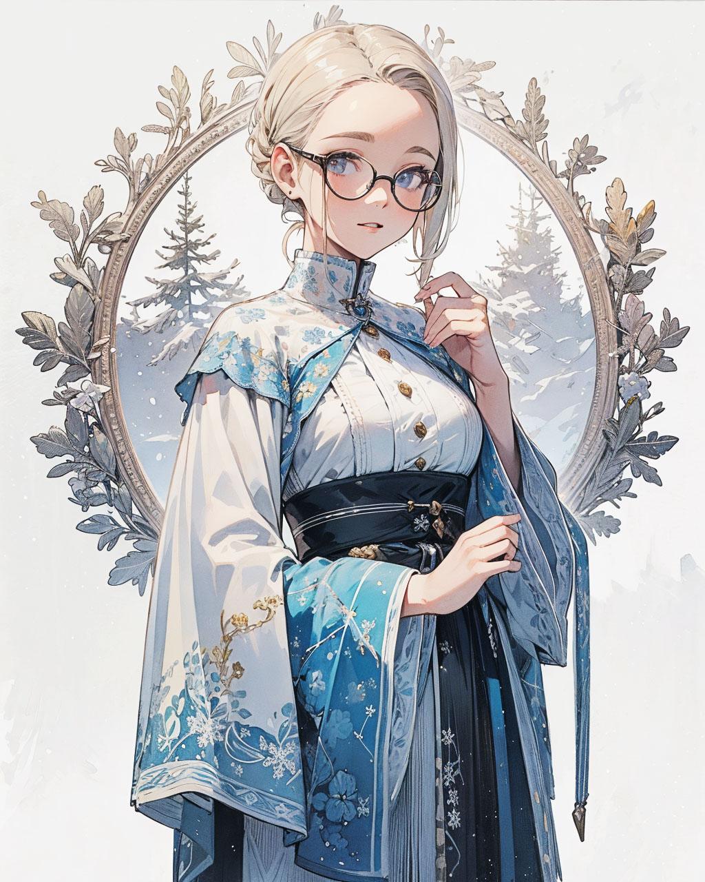 幻想世界の “めが×でこ” さん 冬の国編