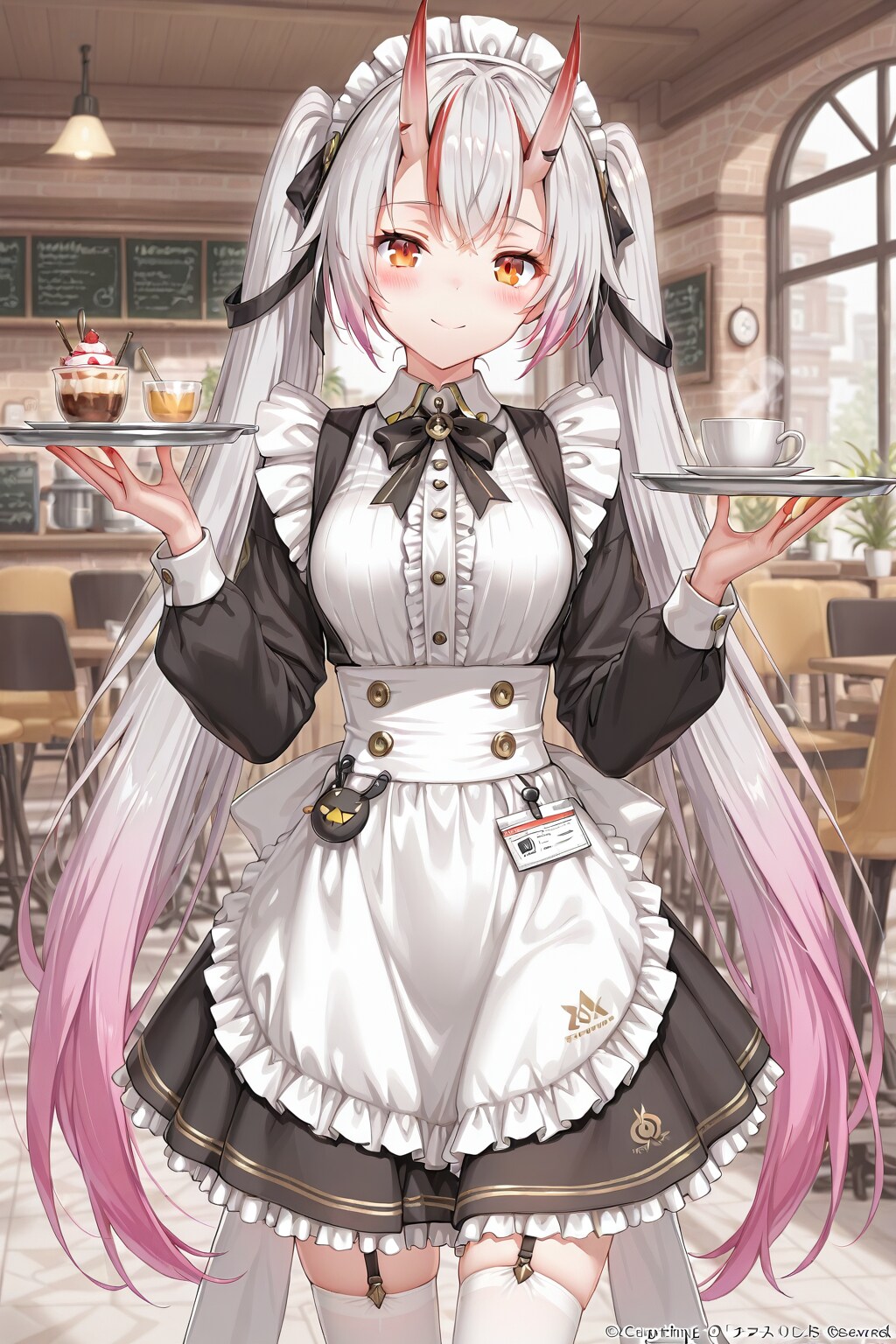 鬼メイド | の人気AIイラスト・グラビア