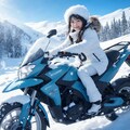 雪原ツーリング 2枚目