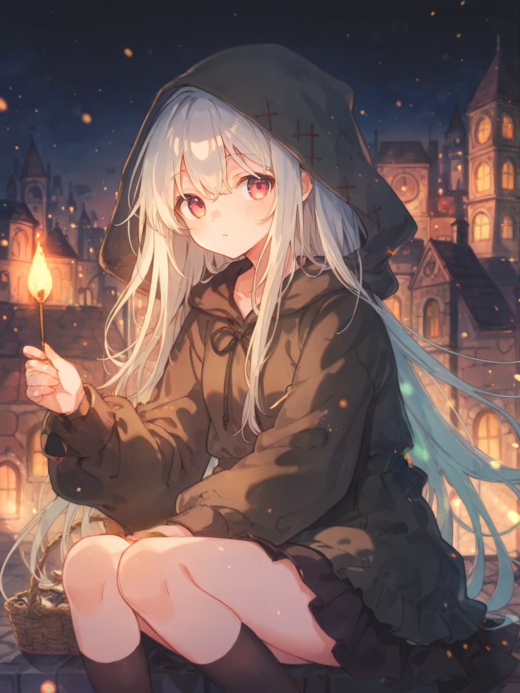 マッチの灯火の温もり