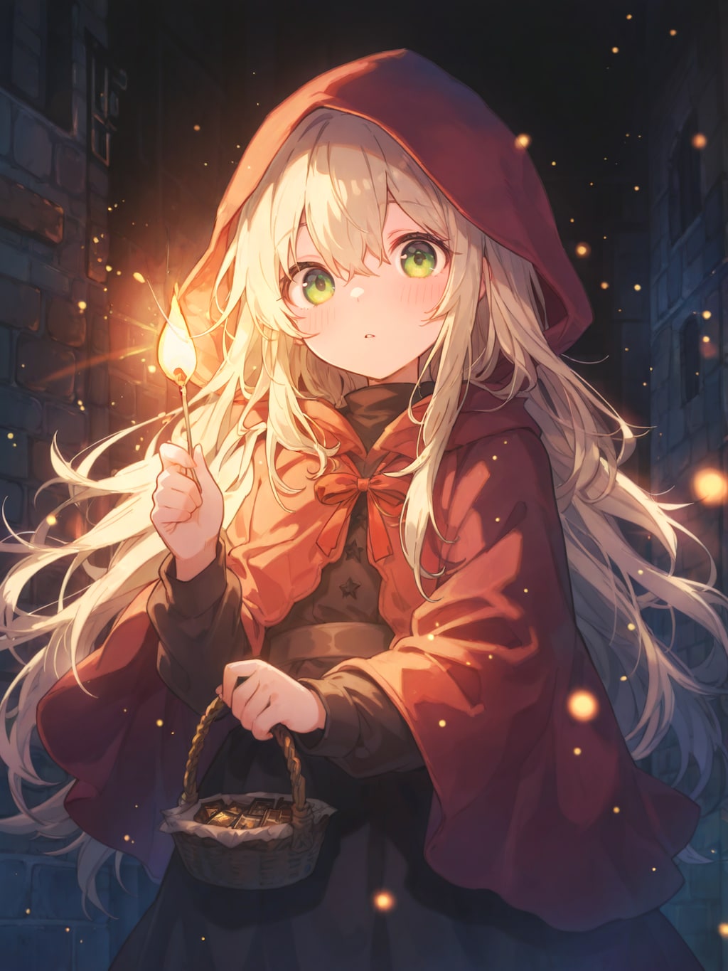 マッチの灯火の温もり