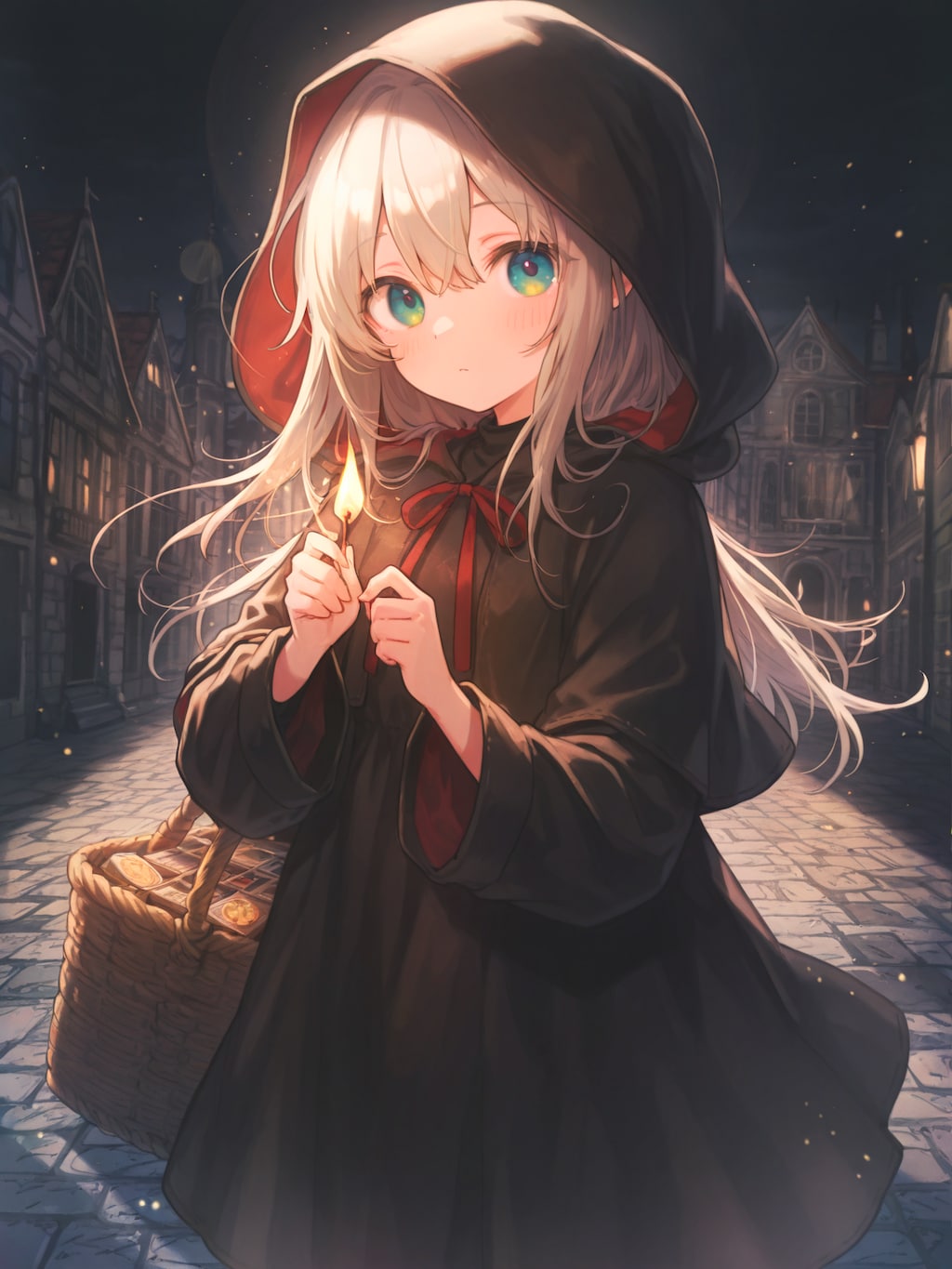 マッチの灯火の温もり