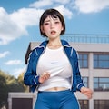 女教師調教中【３時間目・体育】 2枚目