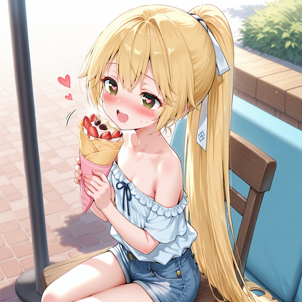 女の子は甘い食べ物が好きなんです♡ | の人気AIイラスト・グラビア