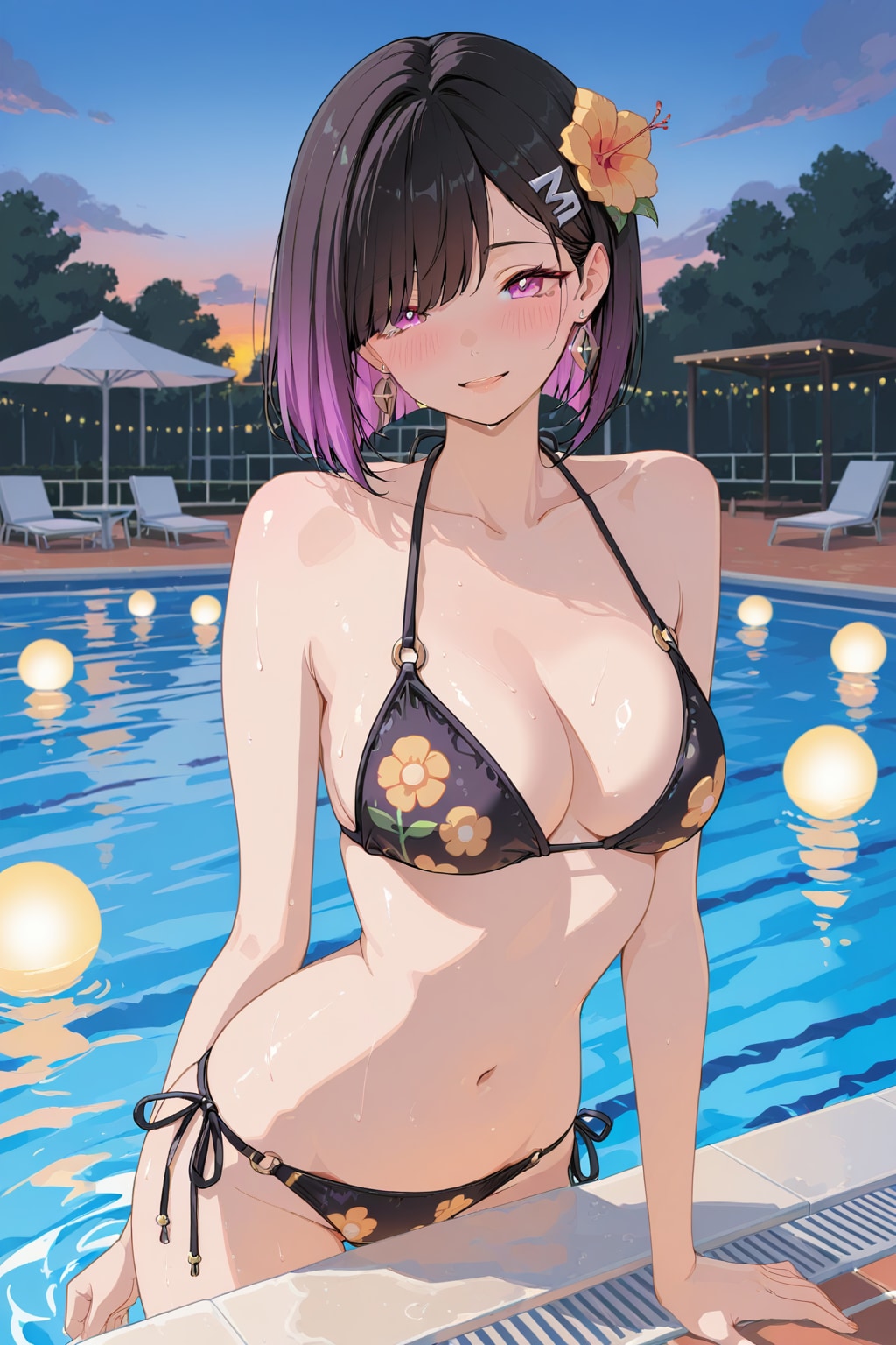 夕暮れ
