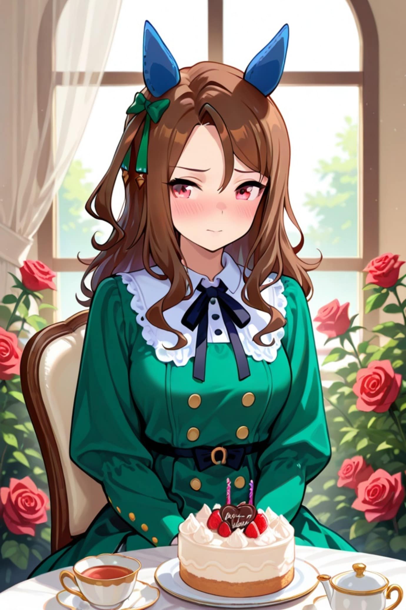 お誕生日のキングヘイロー🎂 | の人気AIイラスト・グラビア