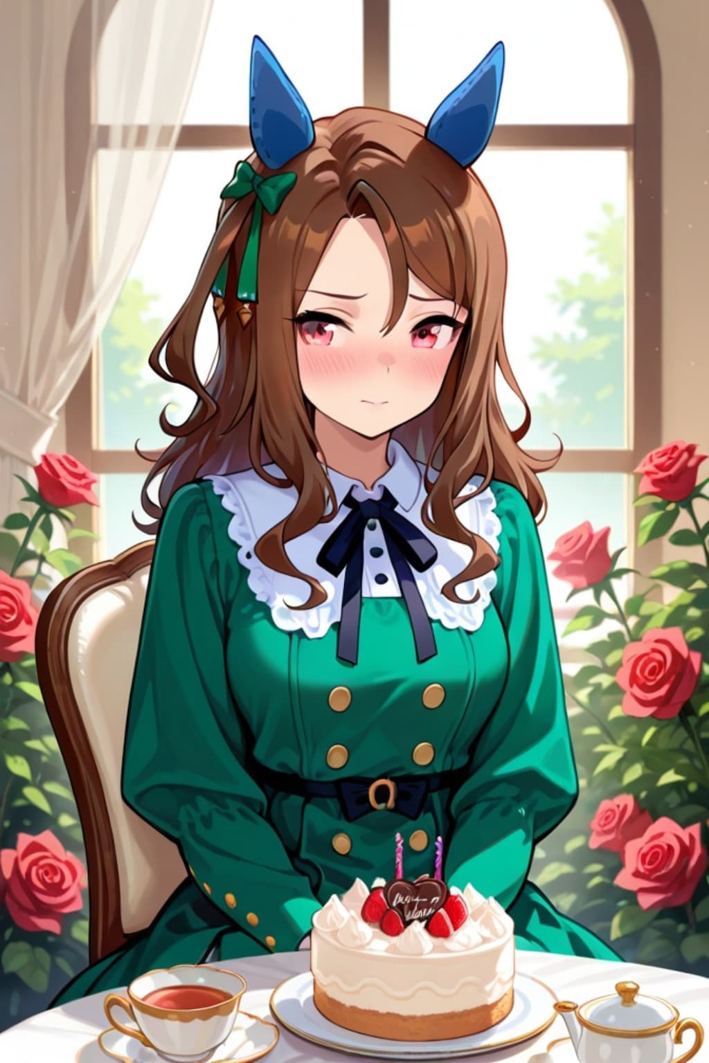 お誕生日のキングヘイロー🎂