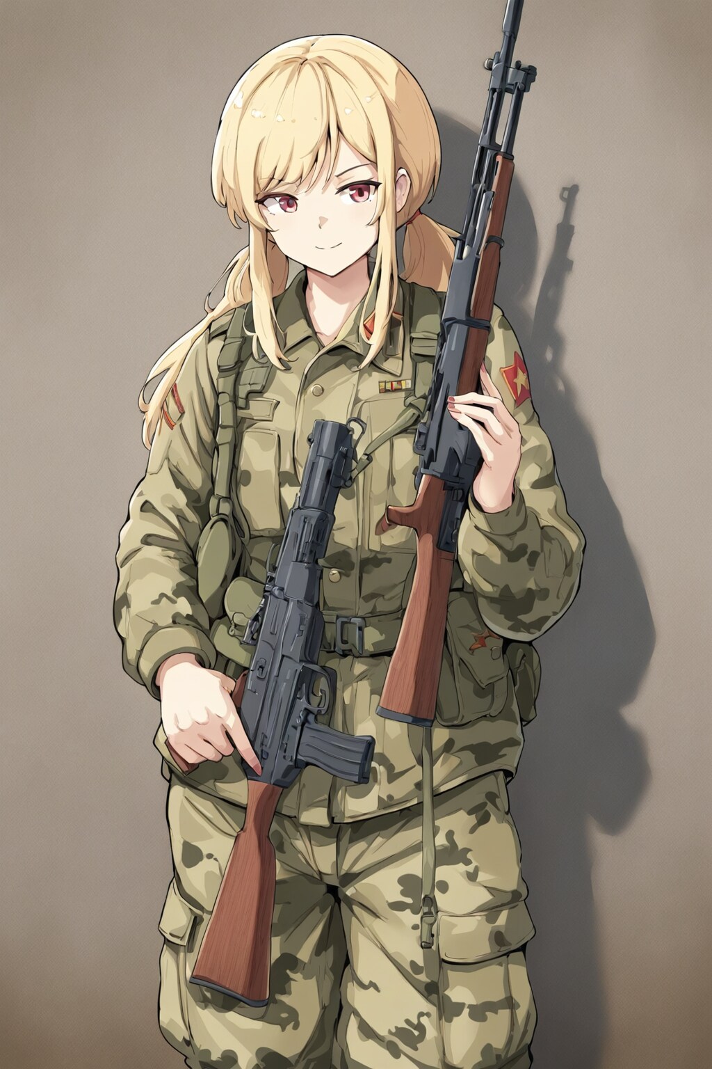 赤い国の人