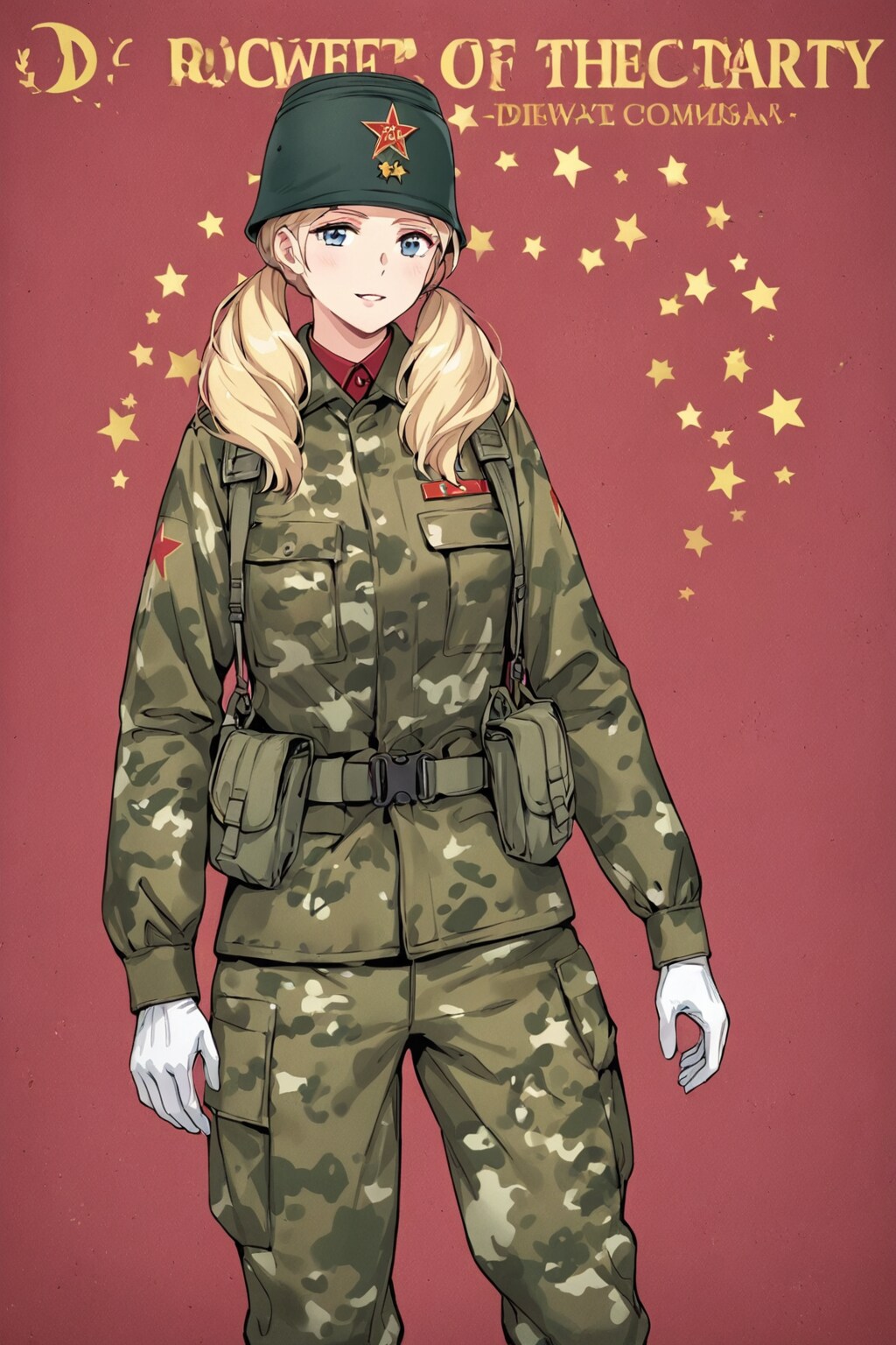 赤い国の人
