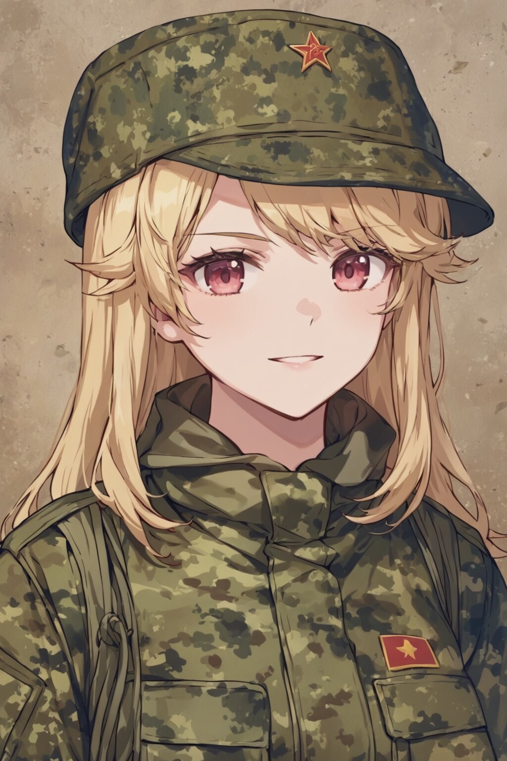 赤い国の人