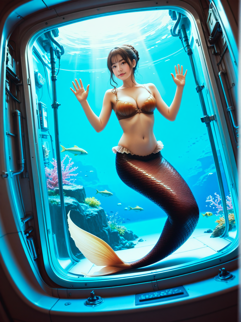 yayayaさんの「人魚の館」をお借りして