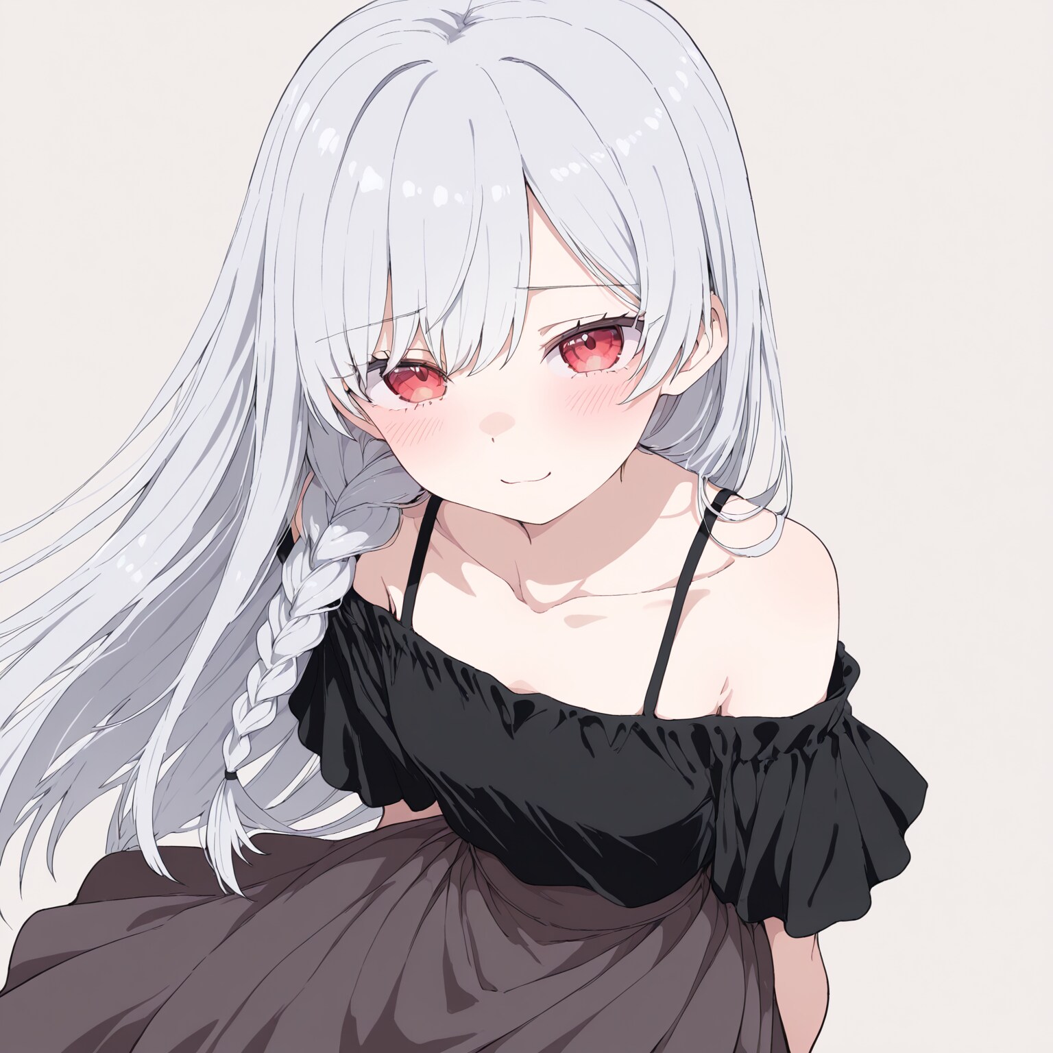 上目づかい | の人気AIイラスト・グラビア