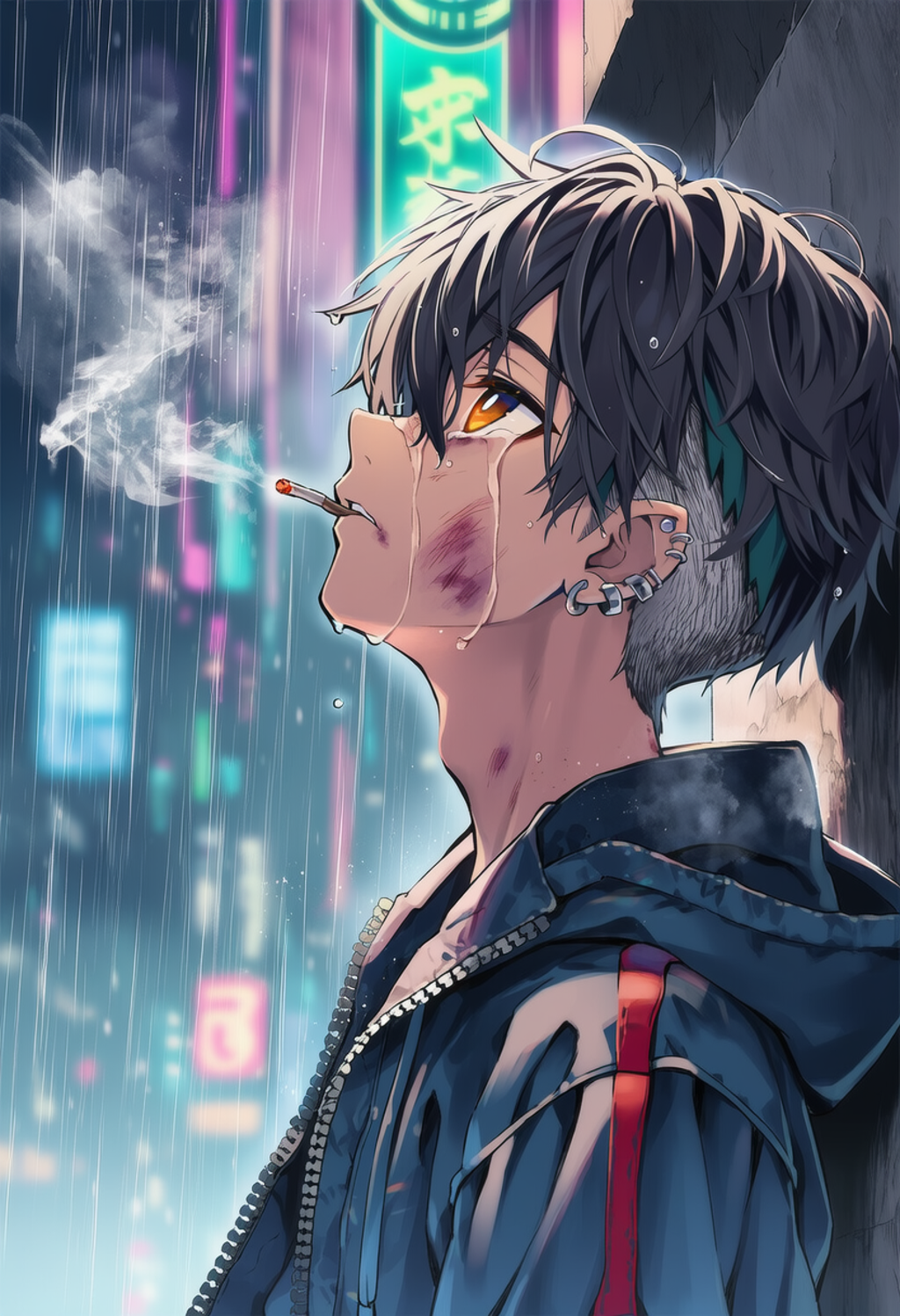 雨に濡れたい気分