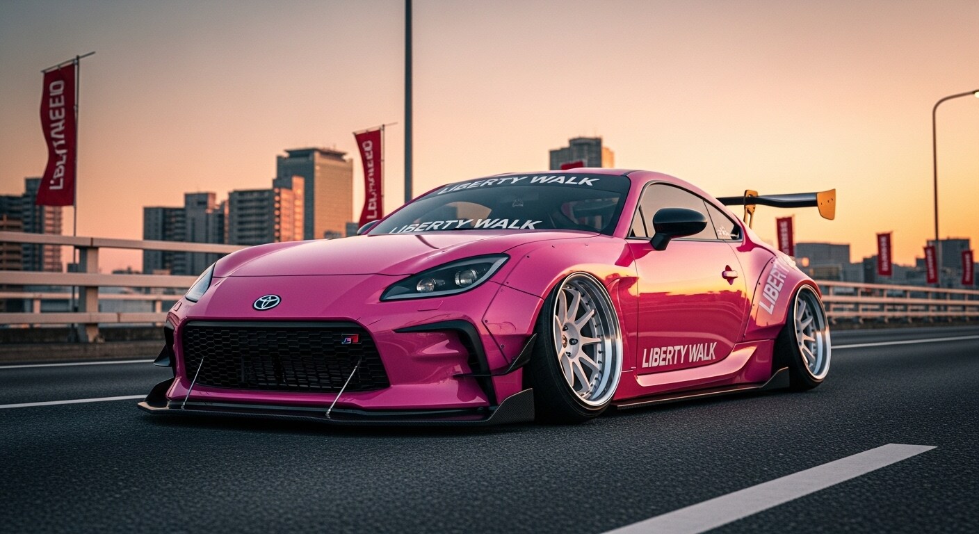 リバティーウォークGR86 | の人気AIイラスト・グラビア