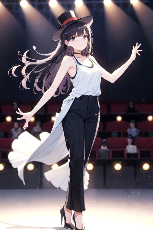 かっこかわいいダンサー白鳥英美梨のグランドステージデラックス　バレエ１（皆さんに是非見ていただきたい）