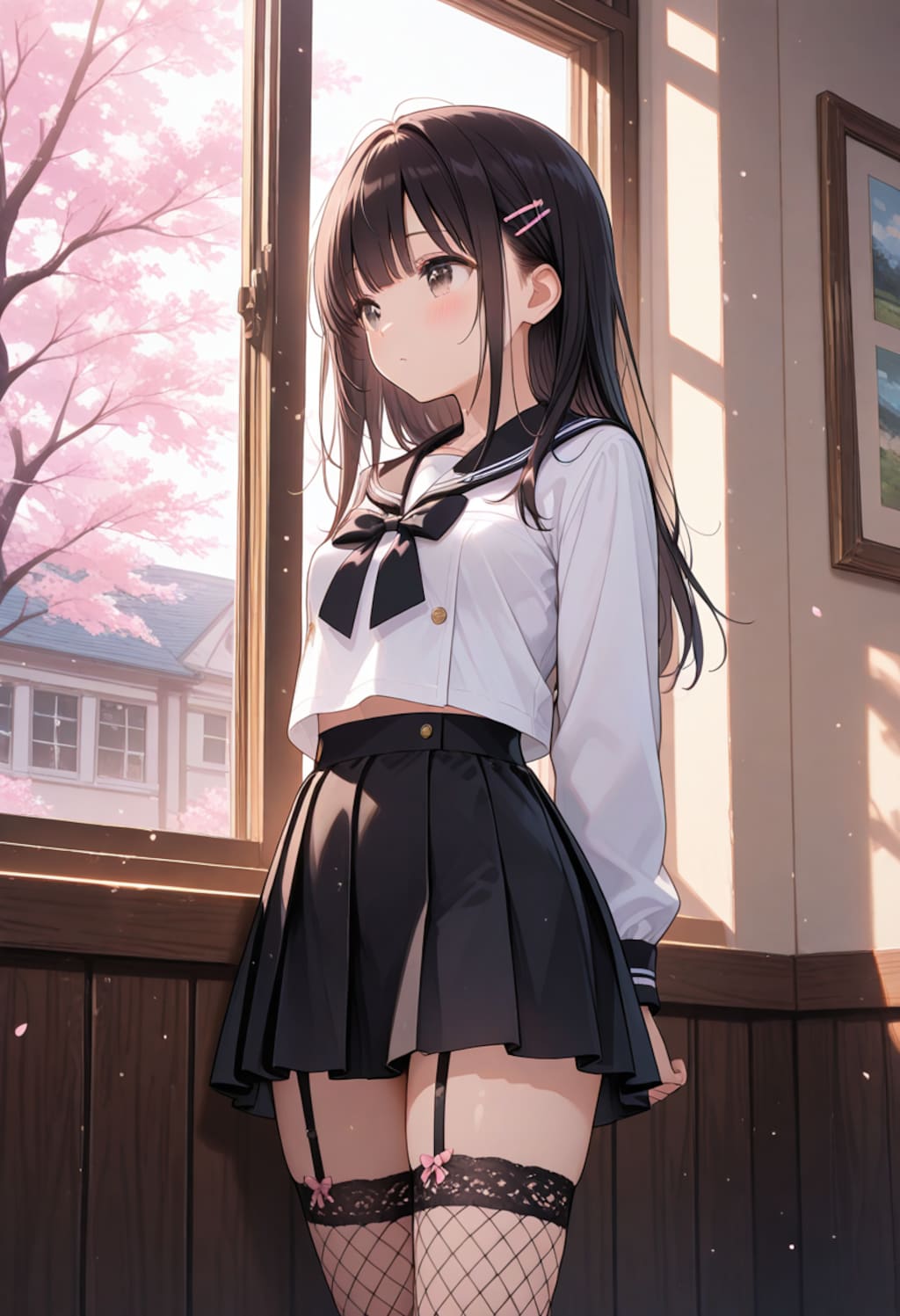 黒髪の美少女(319)