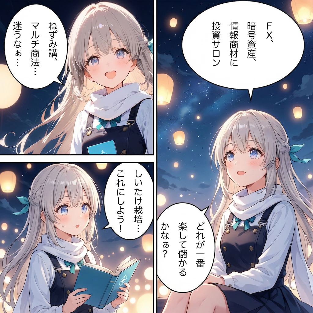 【セリフ入れました】楽してお金持ちになりたい