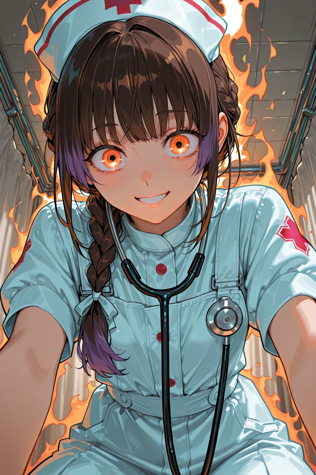 星目ナースの診察