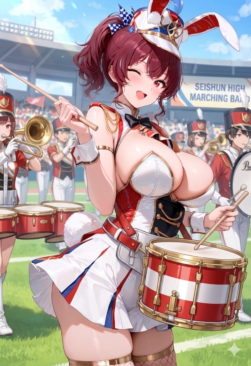 マーチングドラムバニー