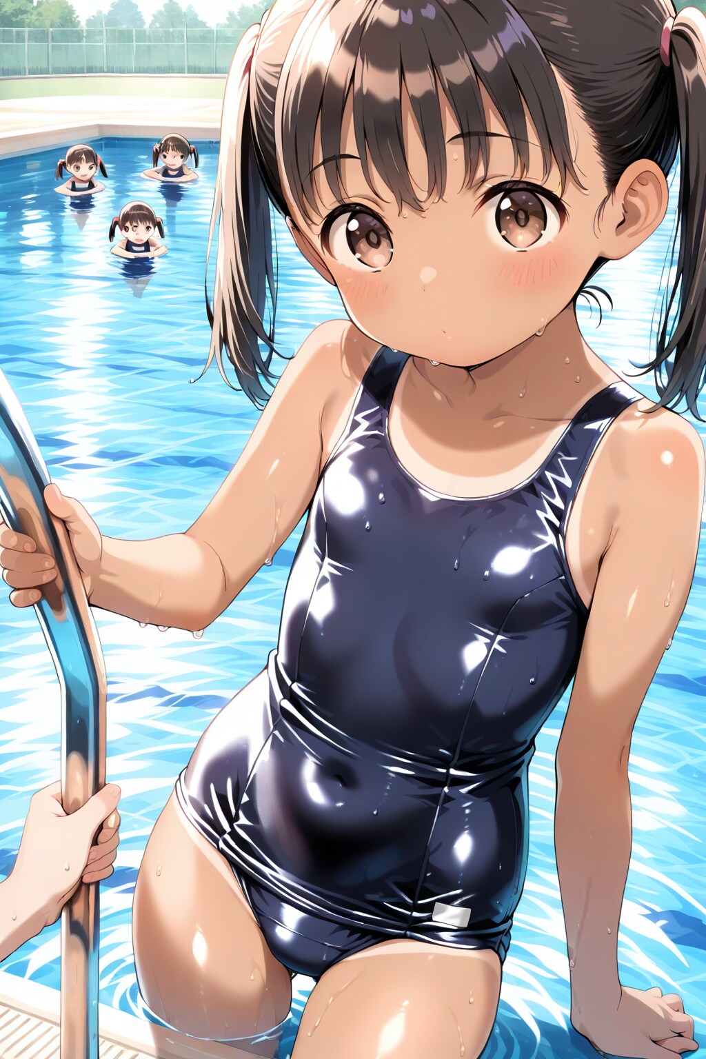スク水美少女