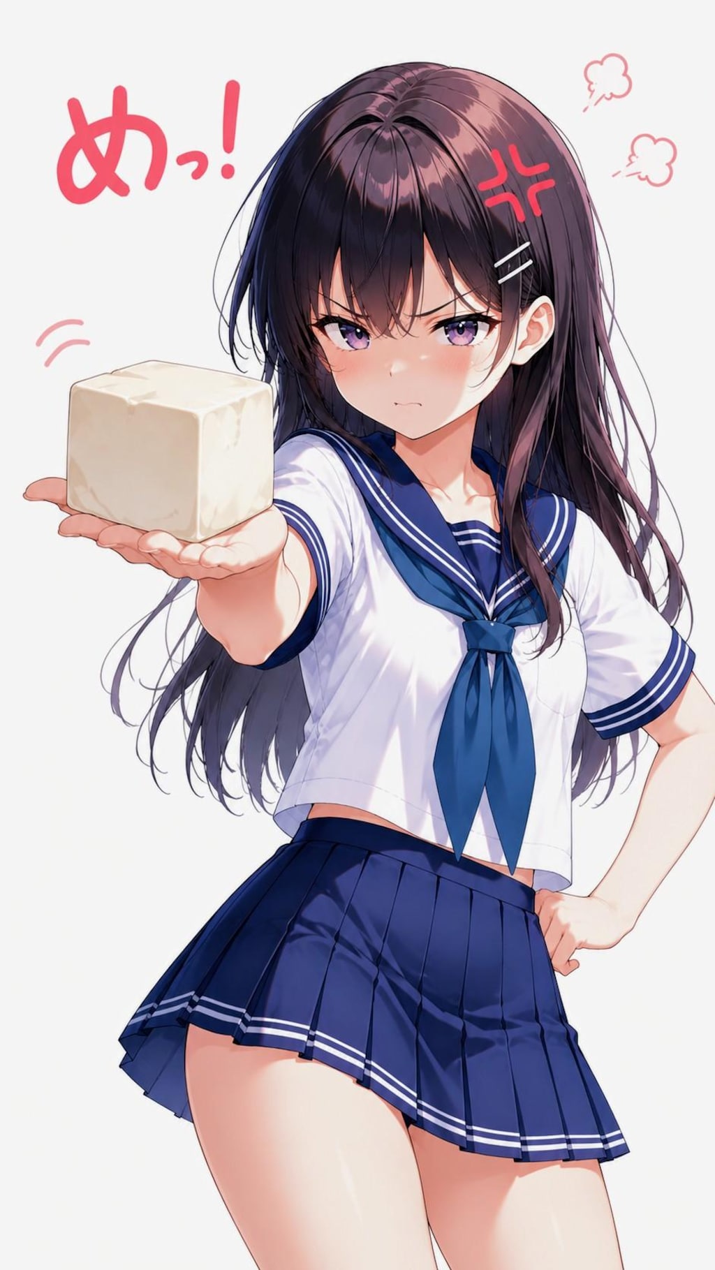 豆腐の角に頭ぶつけるお姉やん