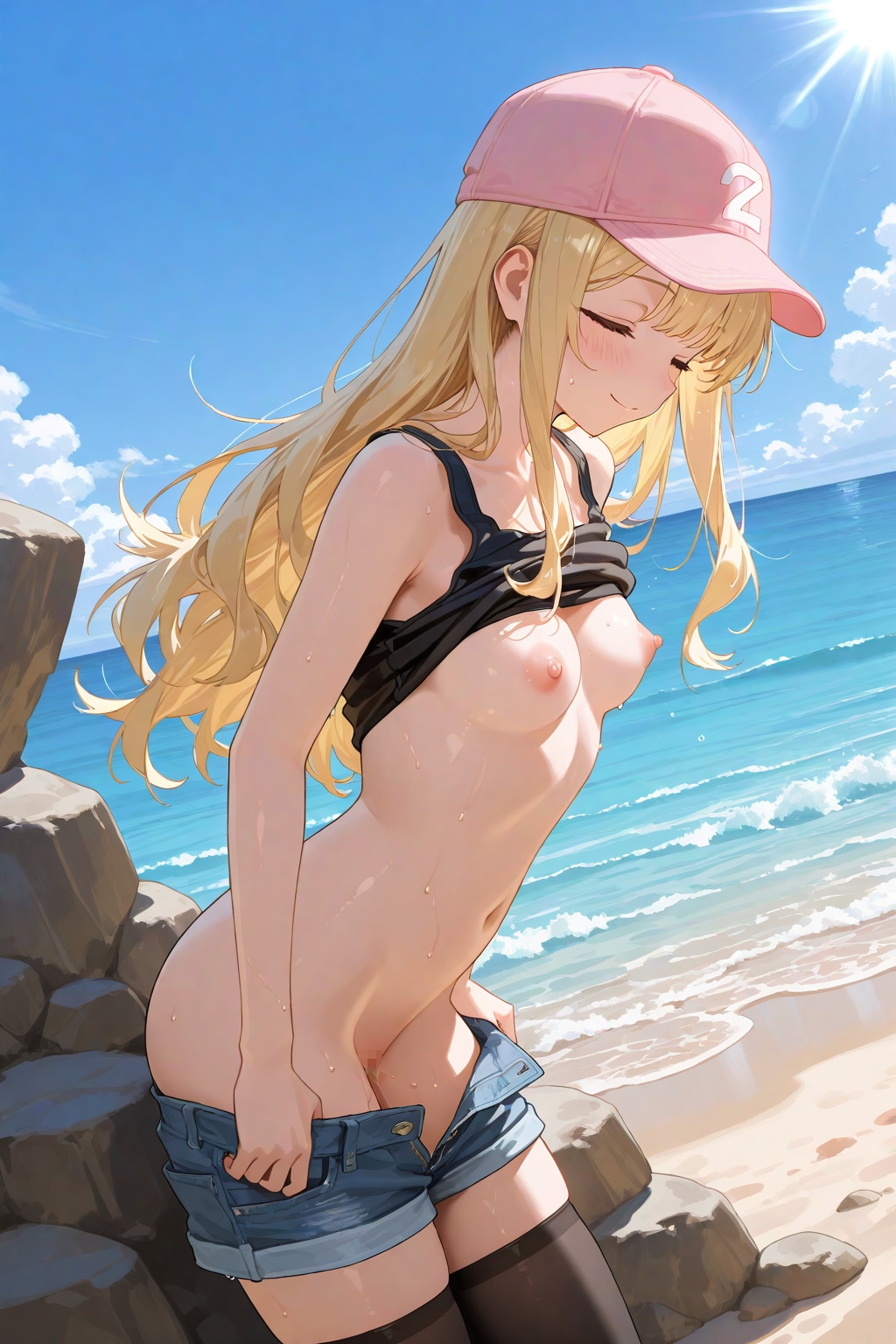 ルコアさんっぽい姫様脱ぎ脱ぎ