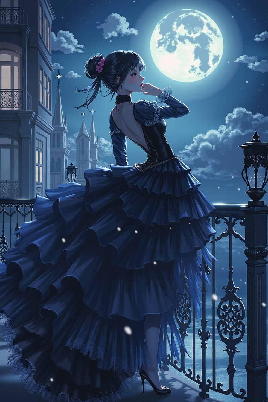 夜の憧れ | の人気AIイラスト・グラビア