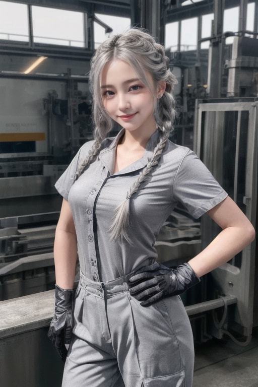 工場作業員ちゃん