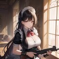 メイドと火器 2枚目