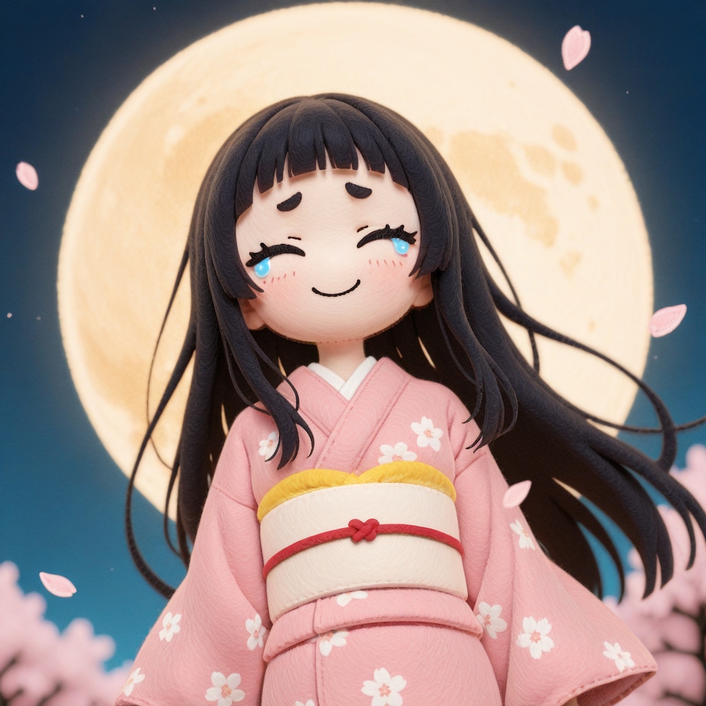 月と花と