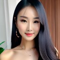 オフショル+ロングヘア 6枚目