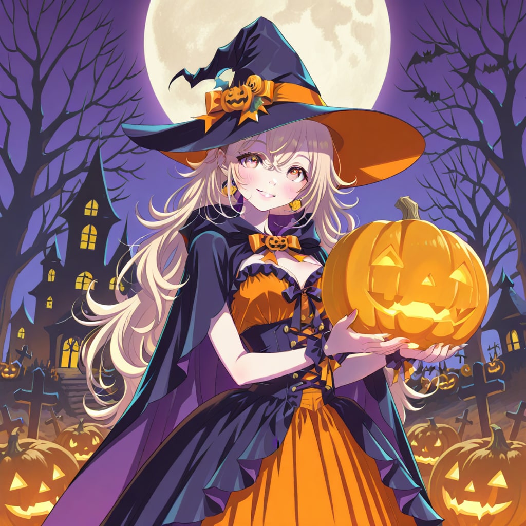 ハロウィンAPRICOT | の人気AIイラスト・グラビア