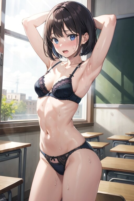 空き教室で着替えていたら