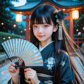 死神ちゃん　和服 9枚目