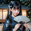 死神ちゃん　和服 5枚目