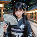 死神ちゃん　和服 6枚目