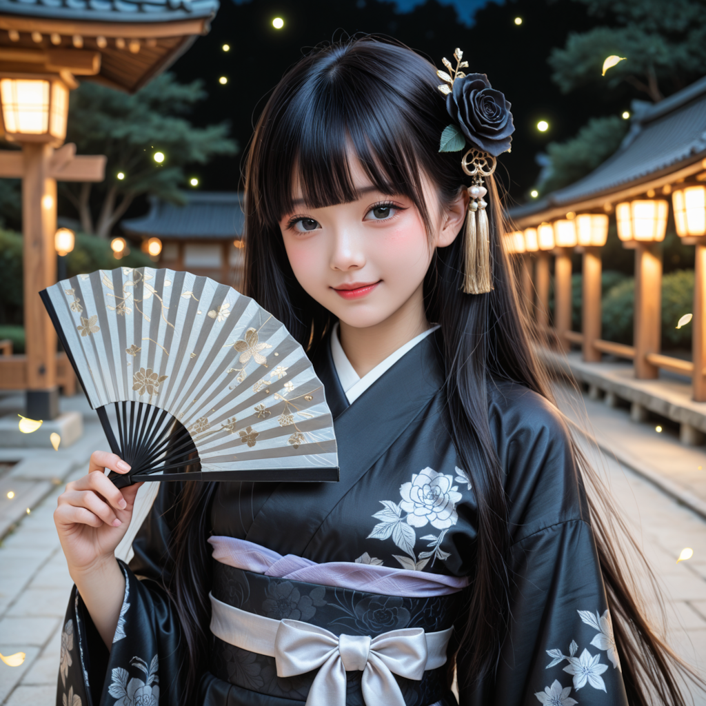 死神ちゃん　和服