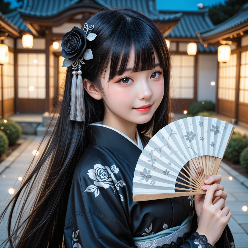 死神ちゃん　和服