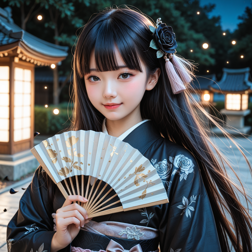 死神ちゃん　和服