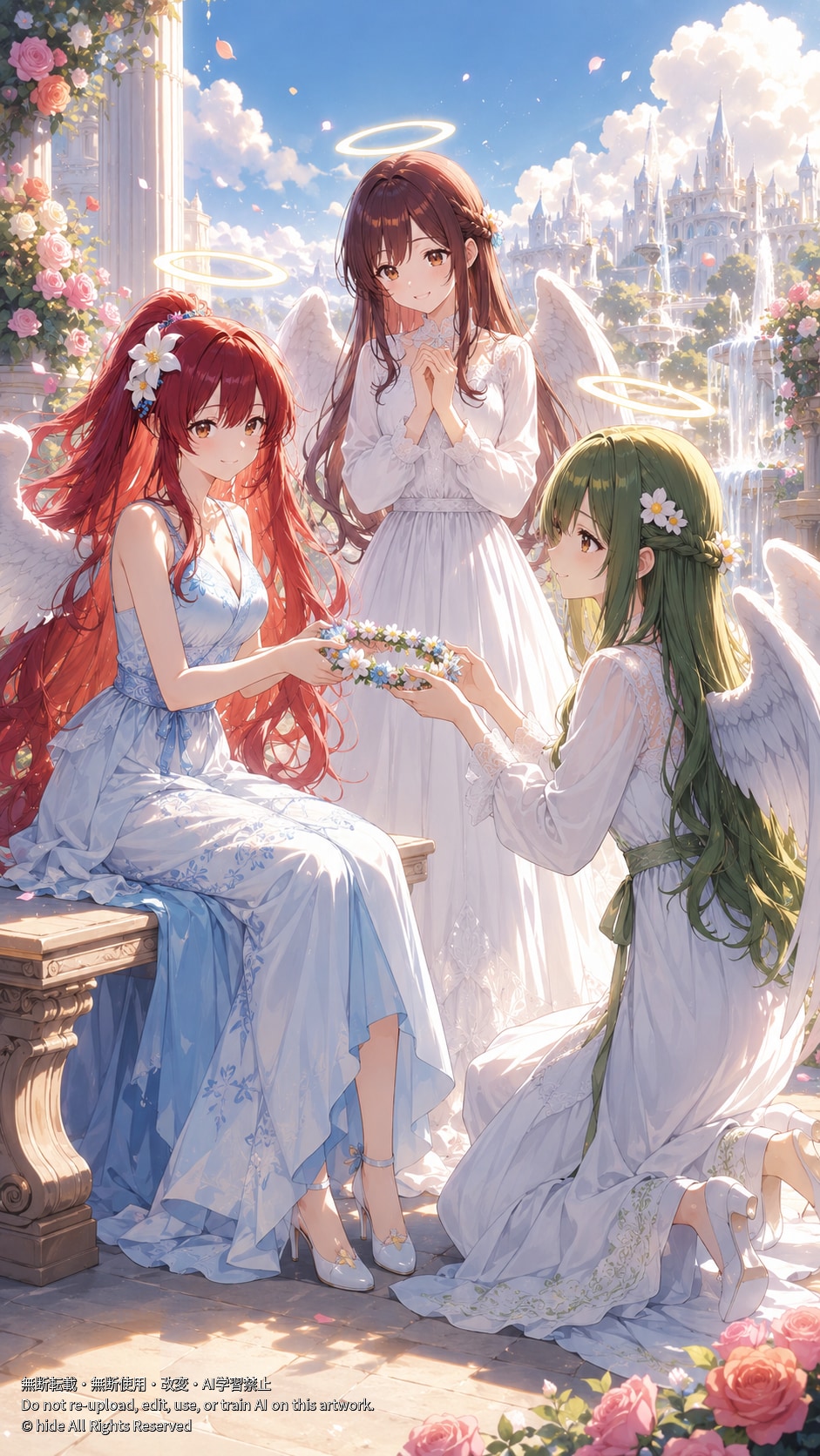 花冠にこめた幸せ | の人気AIイラスト・グラビア