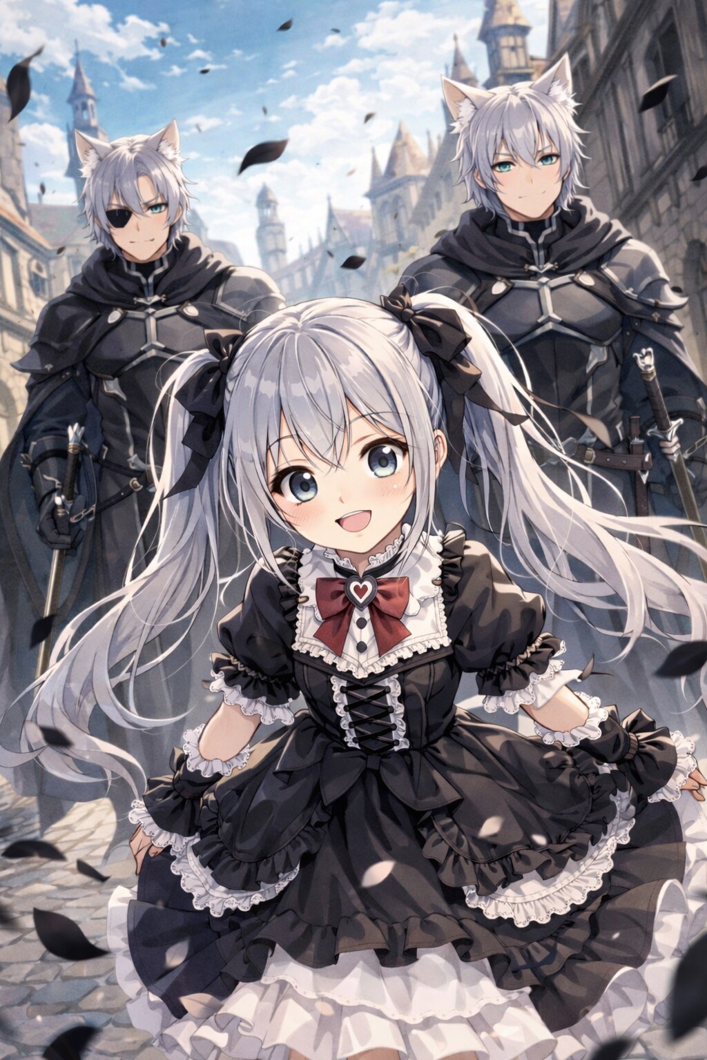 ゴスロリ少女と護衛