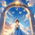 お日さまと青空姫の結婚 6枚目