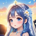 お日さまと青空姫の結婚 2枚目