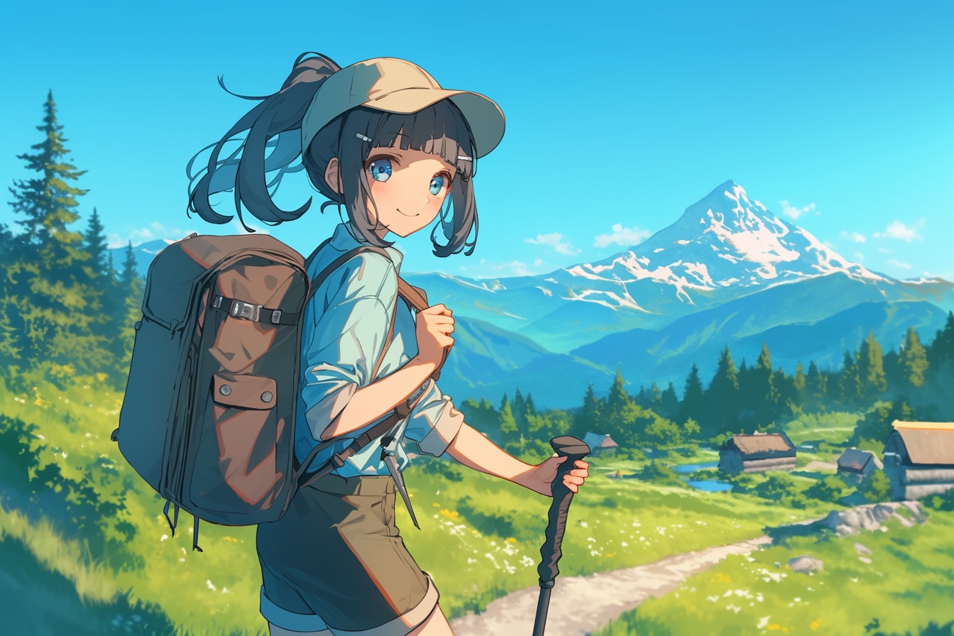 旅する少女132 | の人気AIイラスト・グラビア