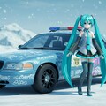 初音ミクとフォードクラウンビクトリアパトロールカー 2枚目