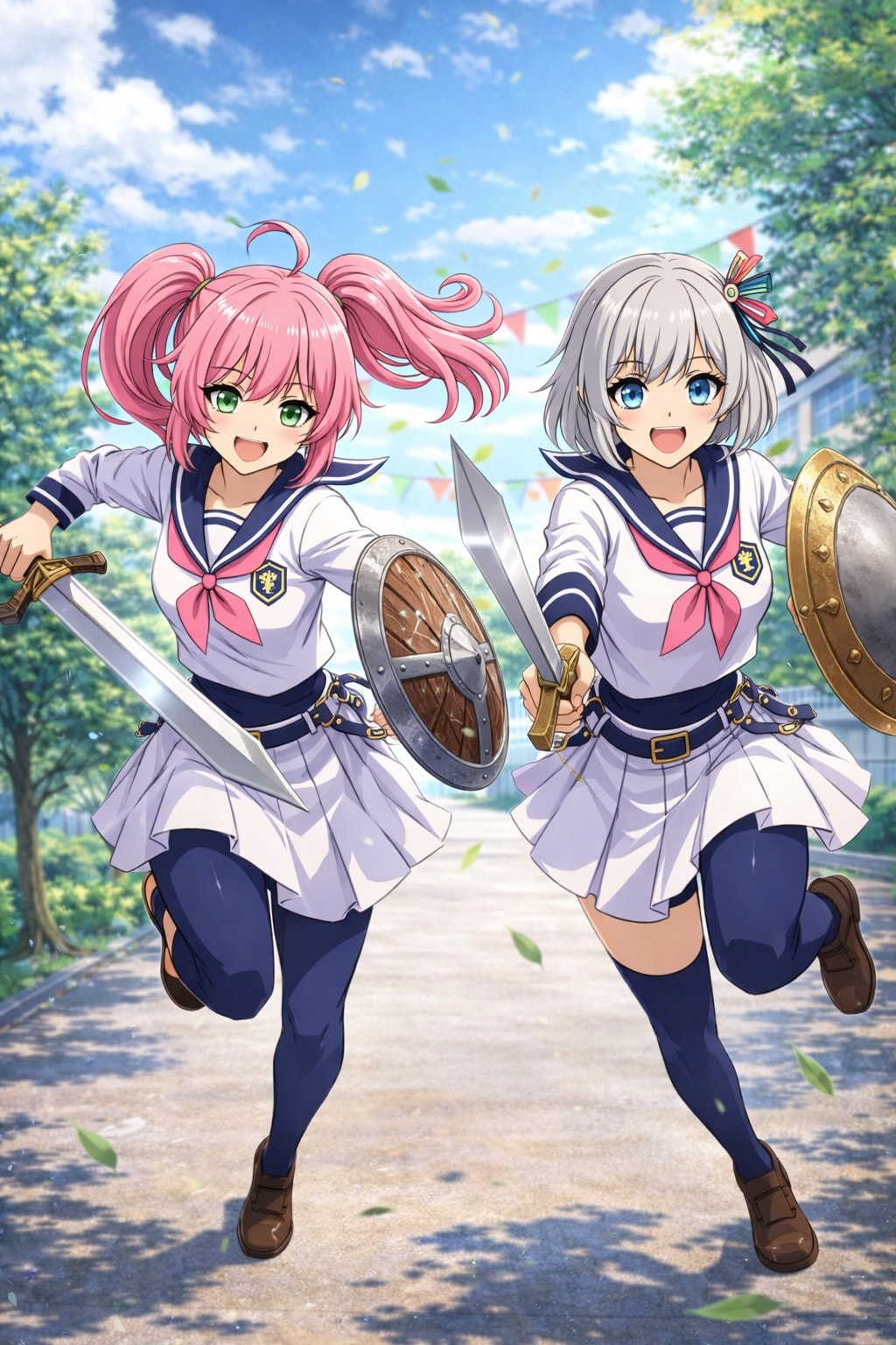 🛡⚔️勇者の何トカのコスプレの２人〜〜⚔️🛡